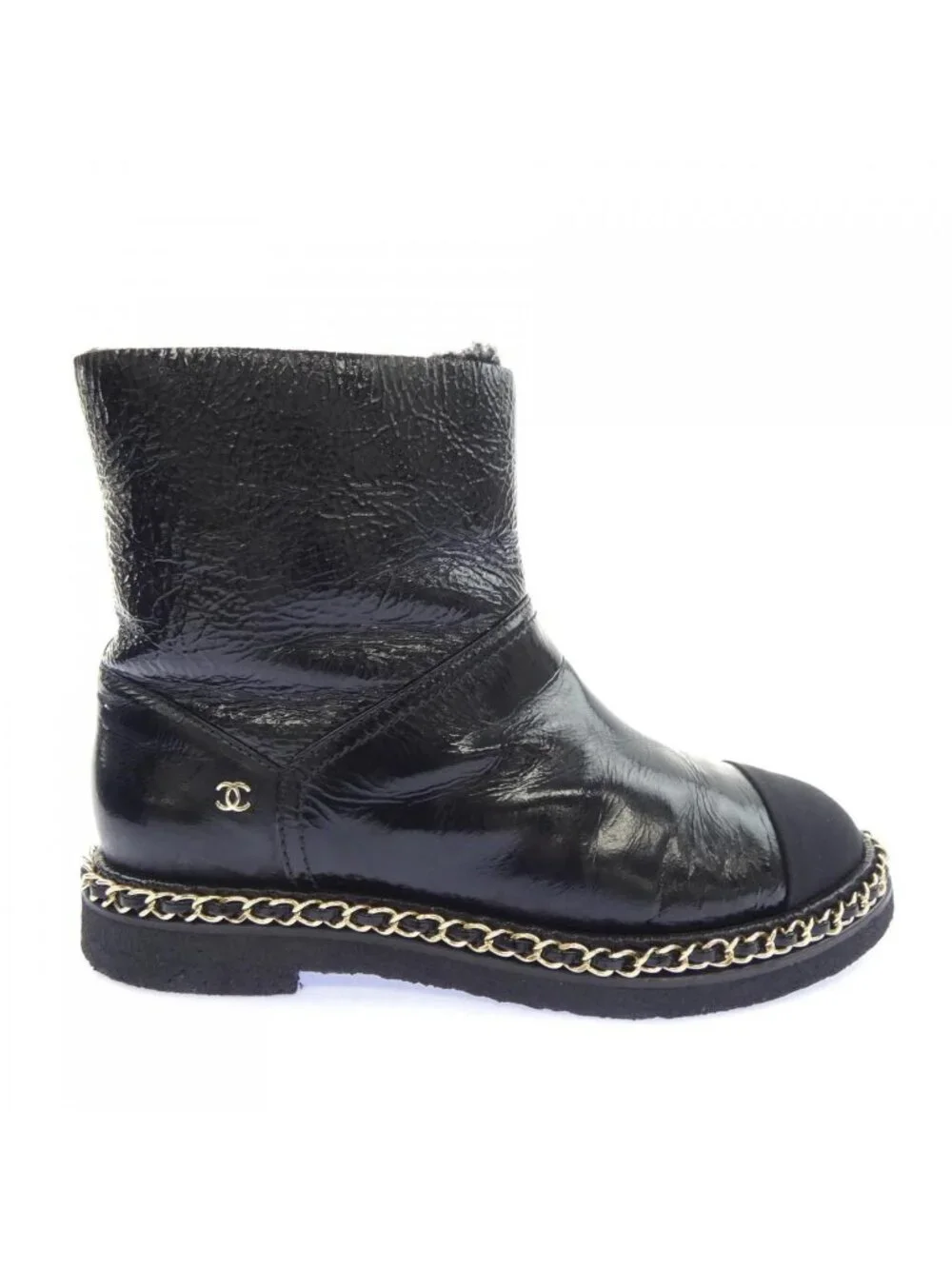 Chanel Boots Black